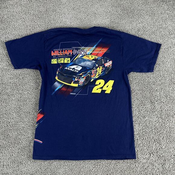 William Byron Shirt Mens Medium NASCAR Racing 24 Axalta Hendrick Motorsports Tee - Picture 1 of 11
